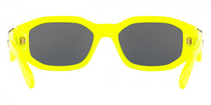 VE159 VERSACE VE4361 532187 53 YELLOW FLOURESCENT  DARK GRAY