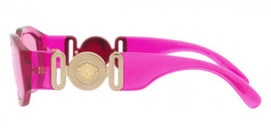 VE160 VERSACE VE4361 5334/5 53 TRANSPARENT FUCHSIA  FUCHSIA