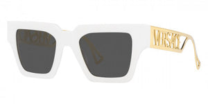 VE186 VERSACE VE4431 401/87 50 WHITE / DARK GRAY
