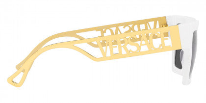 VE186 VERSACE VE4431 401/87 50 WHITE / DARK GRAY