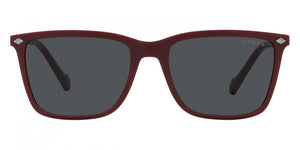 VG053 VOGUE VO5493S 304887 58 SEMI MATTE FULL WINE RED / DARK GRAY