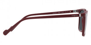 VG053 VOGUE VO5493S 304887 58 SEMI MATTE FULL WINE RED / DARK GRAY