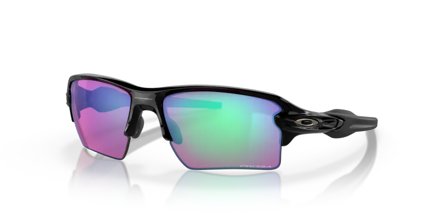 OK67 OAKLEY FLAK 2.0 XL OO9188 918805 59 POLISHED BLACK  PRIZM GOLF 918805