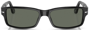 PO1 PERSOL PO2747S 95/48 57 BLACK / CRYSTAL GREEN POLARIZED