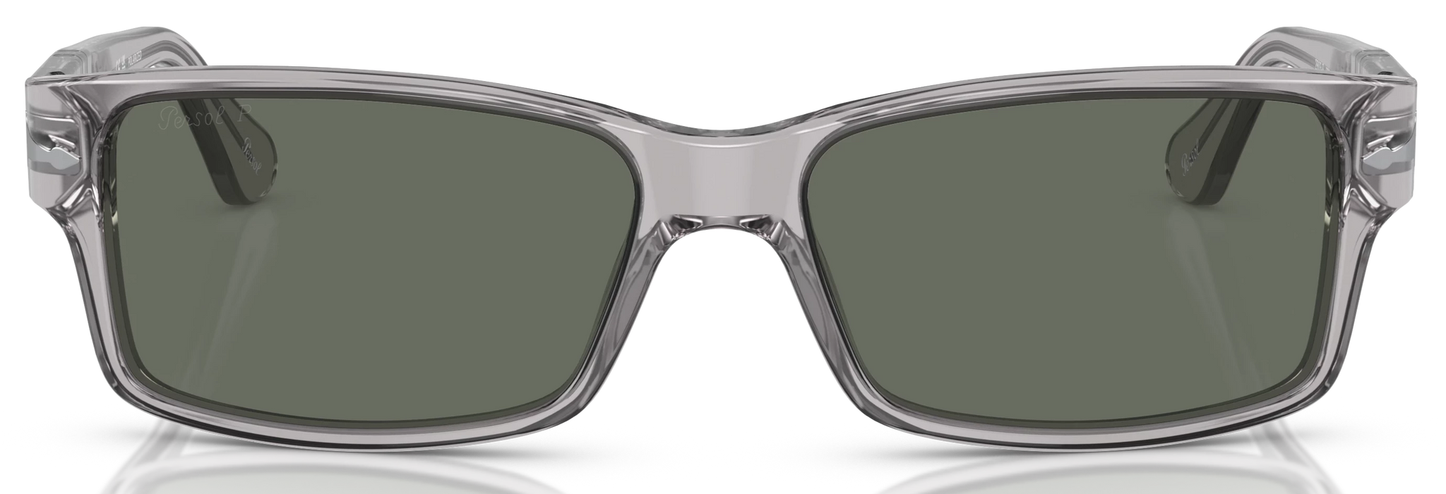 Persol clear frame sunglasses hot sale