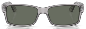 PO66 PERSOL PO2803S 309/58 58 TRANSPARENT GRAY / GREEN POLARIZED