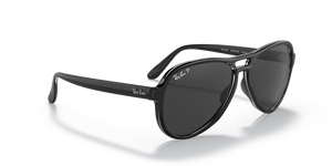 F292 RAY-BAN VAGABAND RB4355 654548 58 BLACK / CLASSIC BLACK POLARIZED
