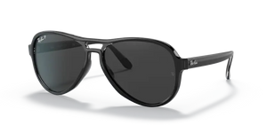 F292 RAY-BAN VAGABAND RB4355 654548 58 BLACK / CLASSIC BLACK POLARIZED