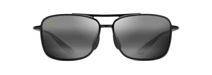 MJ231 MAUI JIM KAUPO GAP 437-02 BLACK GLOSS / NEUTRAL GREY