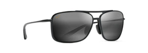 MJ231 MAUI JIM KAUPO GAP 437-02 BLACK GLOSS / NEUTRAL GREY