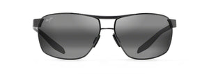 MJ328 MAUI JIM THE BIRD 835-02C 61.5 DARK GUNMETAL