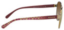 C118 COACH  HC7115 9005S0 59 LIGHT GOLD / BROWN RED MIRROE GRADIENT