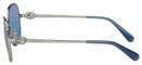 C123 COACH HC7123 90018F 57 SILVER / GRAY BLUE GRADIENT