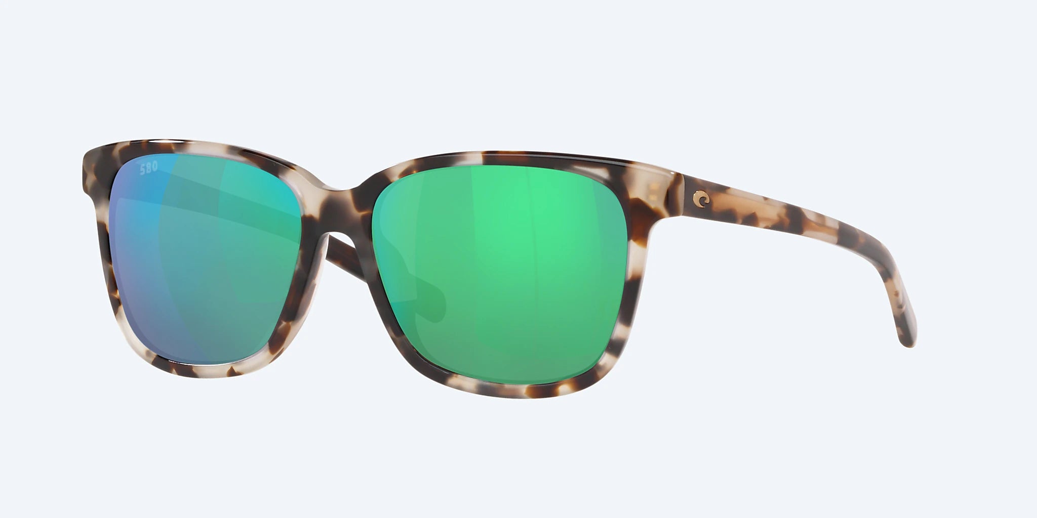 CT012 COSTA MAY 06S2009 200910 57 SHINY TIGER COWRIE /  GREEN MIRRORED POLARIZED