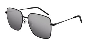 SL20 SAINT LAURENT SL 312 004 BLACK - BLACK - SILVER