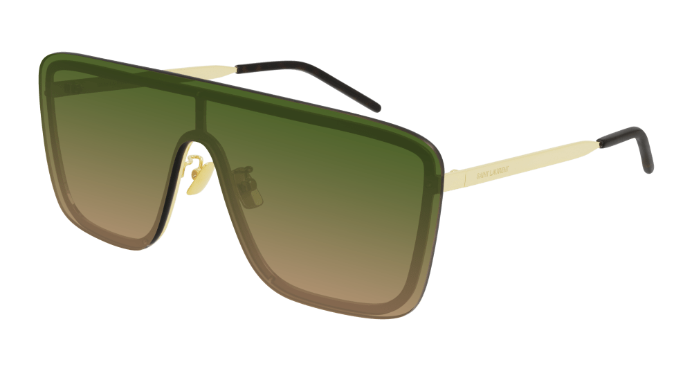 SL11 SAINT LAURENT SL 364 MASK 007 99 GOLD / GREEN