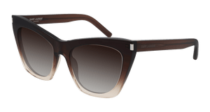 SL18 SAINT LAURENT SL 214 KATE 016 55 BROWN / BROWN