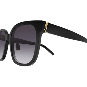 SL22 SAINT LAURENT SL M105/F-002 55 BLACK - BLACK - GREY