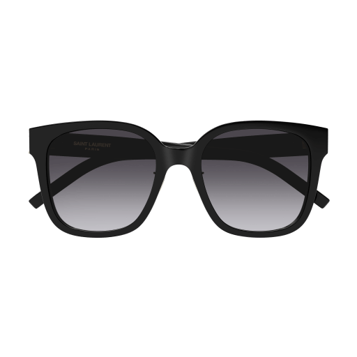 SL22 SAINT LAURENT SL M105/F-002 55 BLACK - BLACK - GREY