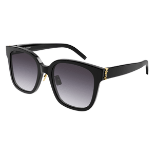 SL22 SAINT LAURENT SL M105/F-002 55 BLACK - BLACK - GREY