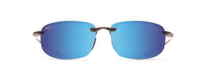 MJ121 MAUI JIM HO'OKIPA READER B807-1120 64 TRANSLUCENT SMOKE GREY  BLUE HAWAII
