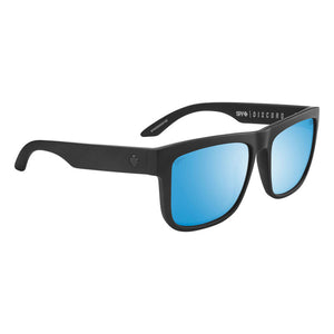 SY003 SPY DISCORD 6700000000180 57 MATTE BLACK  HAPPY BOOST BRONZE ICE BLUE SPECTRA MIRRORED POLARIZED