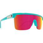 SY041 SPY FLYNN 5050 6700000000046 134 TEAL / HD PLUS GREY GREEN WITH PINK SPECTRA MIRRORED
