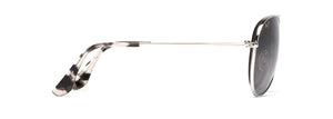 MJ109 MAUI JIM MAVERICKS GS264-17 61 SILVER / NEUTRAL GRAY
