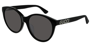 GUCCI GG0419SA - BLACK / GREY 56MM - G103 0419SA 001