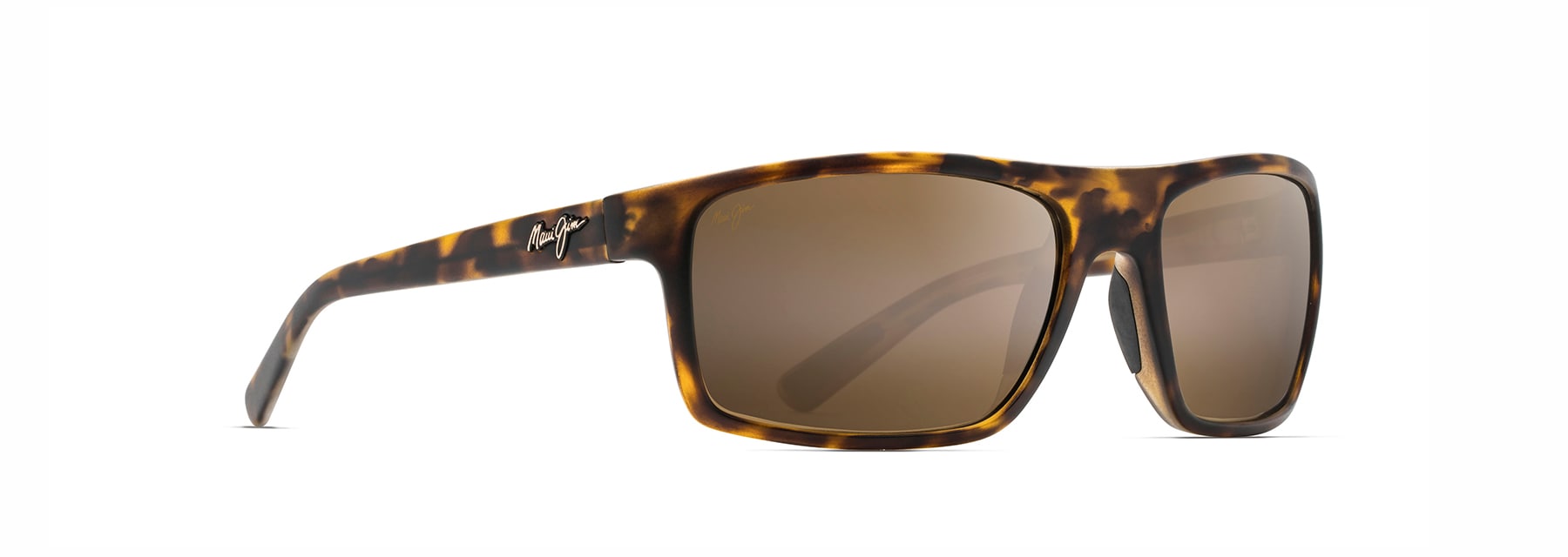 MJ206 MAUI JIM BYRON BAY H746-10M 62 MATTE TORTOISE / HCL BRONZE