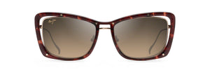 MJ435A MAUI JIM ADRIFT HS808-10 54 TORTOISE WITH SHINY GOLD / HCL BRONZE
