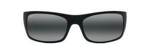 MJ329 MAUI JIM MYMAUI PEAHI MM202 023 65 BLACK MATTE / NEUTRAL GREY
