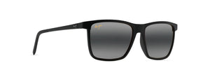 MJM020 MAUI JIM MYMAUI ONE WAY MM875-001 55 BLACK MATTE / NEUTRAL GREY BI GRADIENT