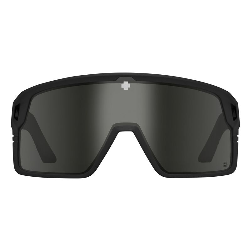 SY017 SPY MONOLITH 6700000000147 138 MATTE BLACK  HAPPY GRAY GREEN WITH BLACK SPECTRA MIRRORED