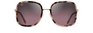 MJ104 MAUI JIM PUA RS865-09 55 PINK TORTOISE WITH ROSE GOLD / MAUI ROSE