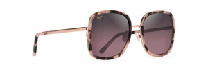 MJ104 MAUI JIM PUA RS865-09 55 PINK TORTOISE WITH ROSE GOLD / MAUI ROSE