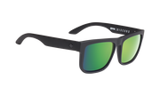 S15 SPY DISCORD 6700000000092 57 SOFT MATTE BLACK / HAPPY BRONZE WITH GREEN SPECTRA POLARIZED