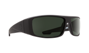 S10 SPY LOGAN 670939973864 64 SOFT MATTE BLACK / HAPPY GRAY GREEN POLARIZED