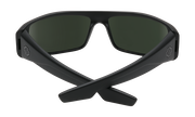 S10 SPY LOGAN 670939973864 64 SOFT MATTE BLACK / HAPPY GRAY GREEN POLARIZED