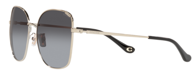 C109 COACH HC7133 90058G 57 GOLD / GRAY GRADIENT