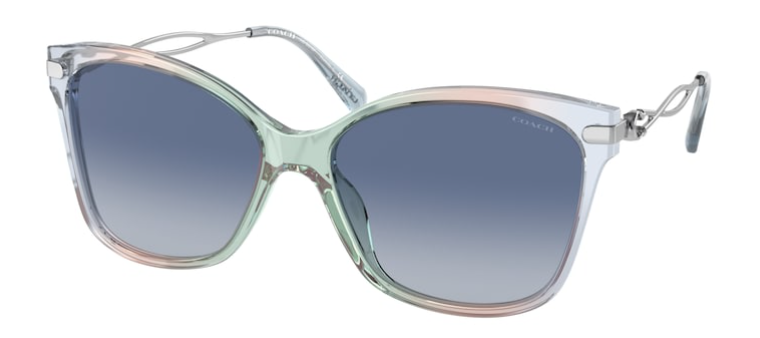 C125 COACH HC8316F 56424L 59 BLUE / BLUE GRADIENT