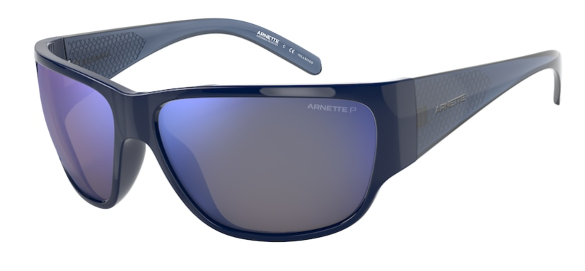 N01 ARNETTE WOLFLIGHT 0AN4280 274122 63 BLUE / DARK GREY MIRRORED WATER POLARIZED