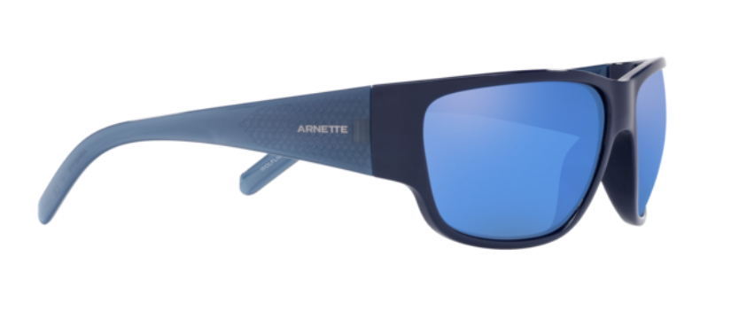 N01 ARNETTE WOLFLIGHT 0AN4280 274122 63 BLUE / DARK GREY MIRRORED WATER POLARIZED