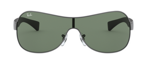 Z127  RAY-BAN  RB3471 004/71  132 GUNMETAL / DARK GREEN