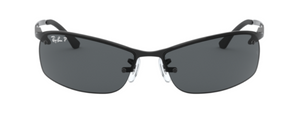 Z159  RAY-BAN  RB3183 002/81  63 BLACK / GREY POLARIZED