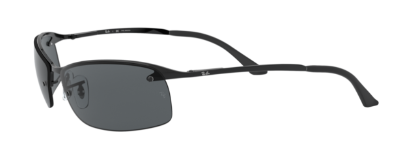 Z159  RAY-BAN  RB3183 002/81  63 BLACK / GREY POLARIZED