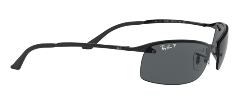 Z159  RAY-BAN  RB3183 002/81  63 BLACK / GREY POLARIZED