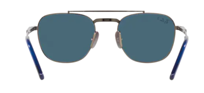 A118 RAY-BAN  FRANK II TITANIUM RB8258 314252 54 GUNMETAL / BLUE POLARIZED