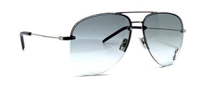 SL15 SAINT LAURENT CLASSIC SL 11M 005 59 SILVER / GREY