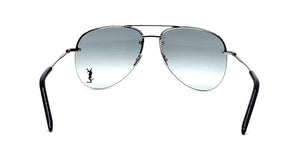 SL15 SAINT LAURENT CLASSIC SL 11M 005 59 SILVER / GREY